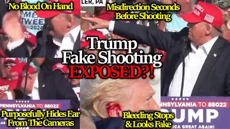 watch donald trump fake shooting video|Trump Says 'I Don't Mind' if the Media Gets Shot .